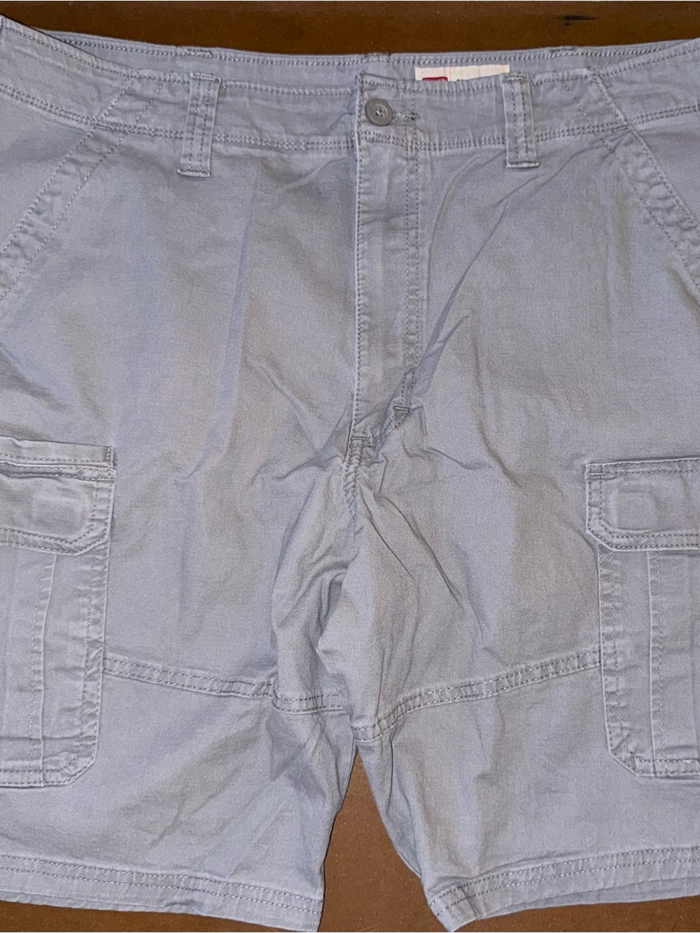 Wrangler Gray Relaxed Fit Shorts